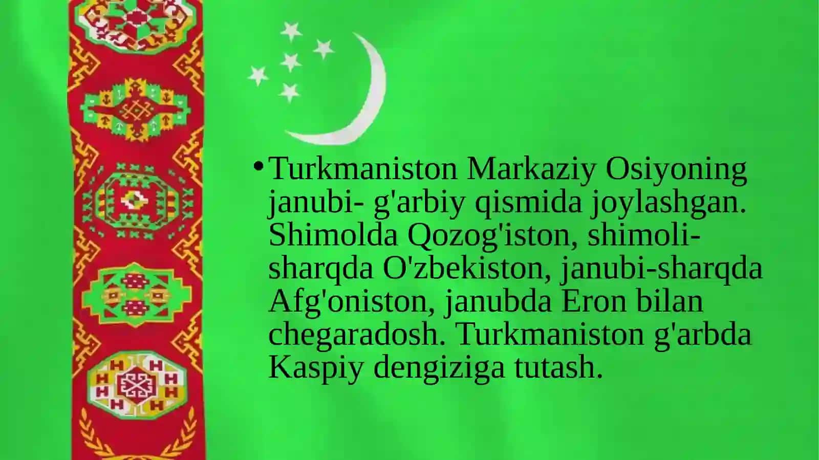 Turkmaniston Respublikasi 2