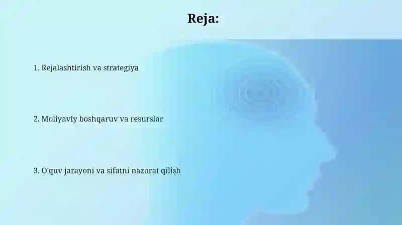 Taʼlim muassasasi menejmenti 2