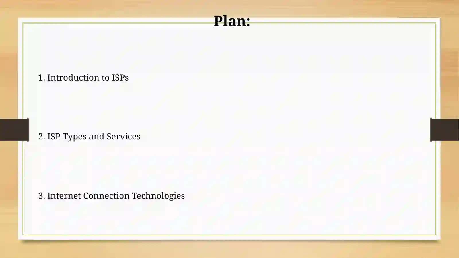 ISP and Internet Access 2