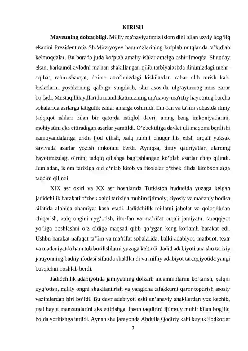 JADIDCHILIK VA ABDULLA QODIRIY HIKOYALARI. HAJVIY ASARLARI 2