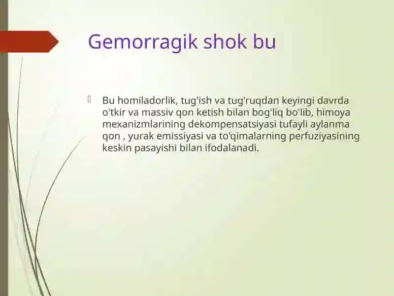 Gemorragikshok 2