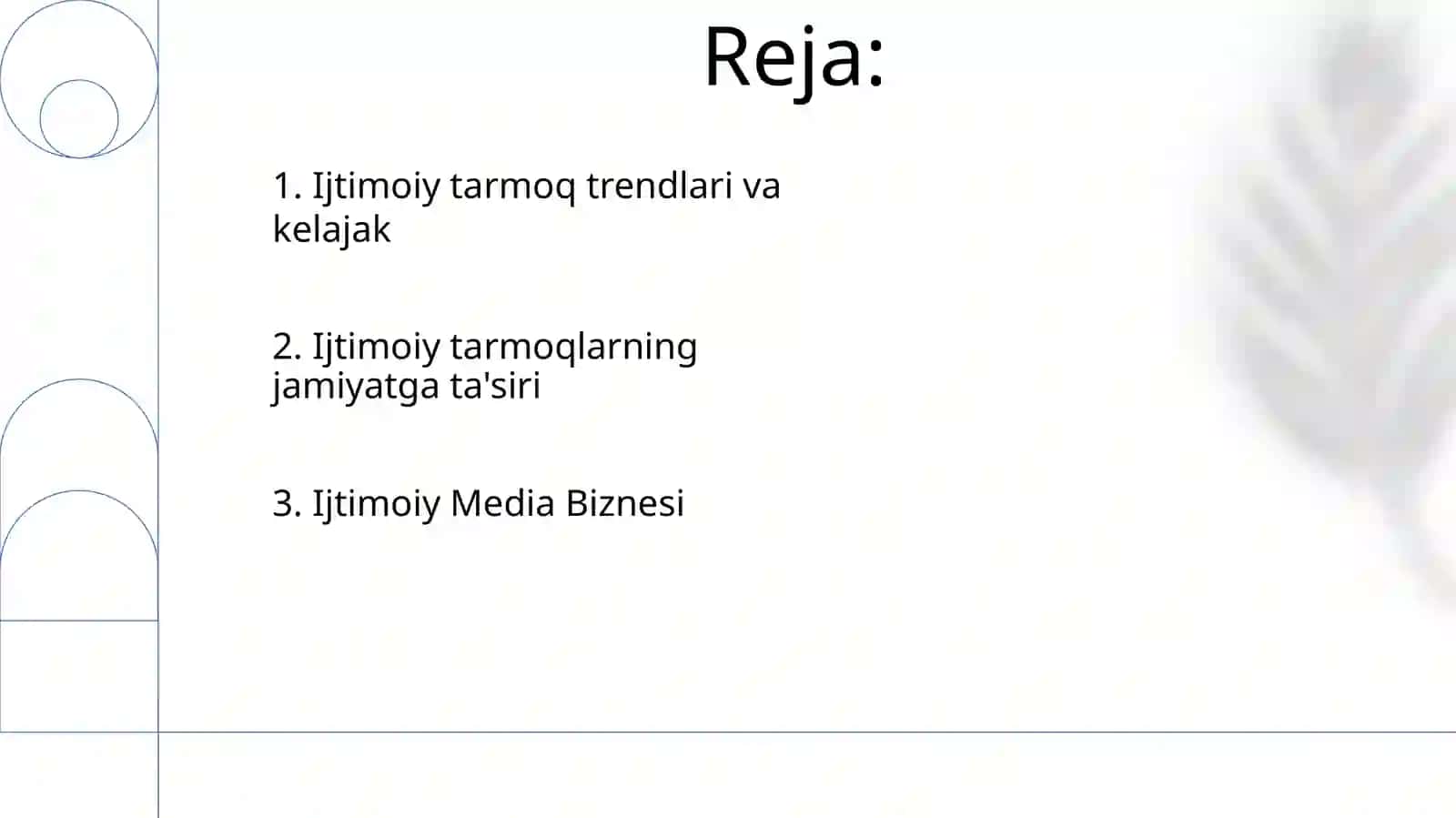 Kelajakdagi Tendentsiyalar va Yangiliklar 2