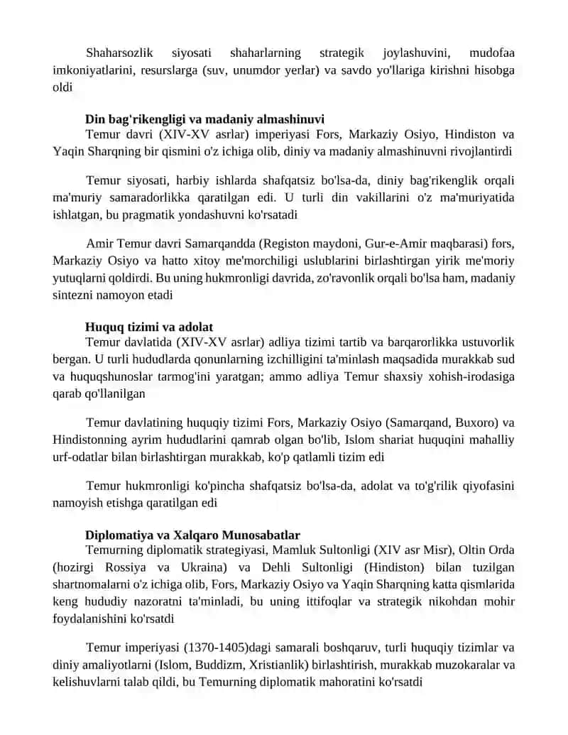 Amir Temur buyuk davlat arbobi 2