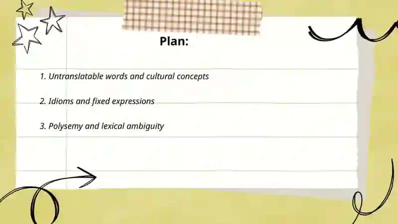 The Problems of Translation 2