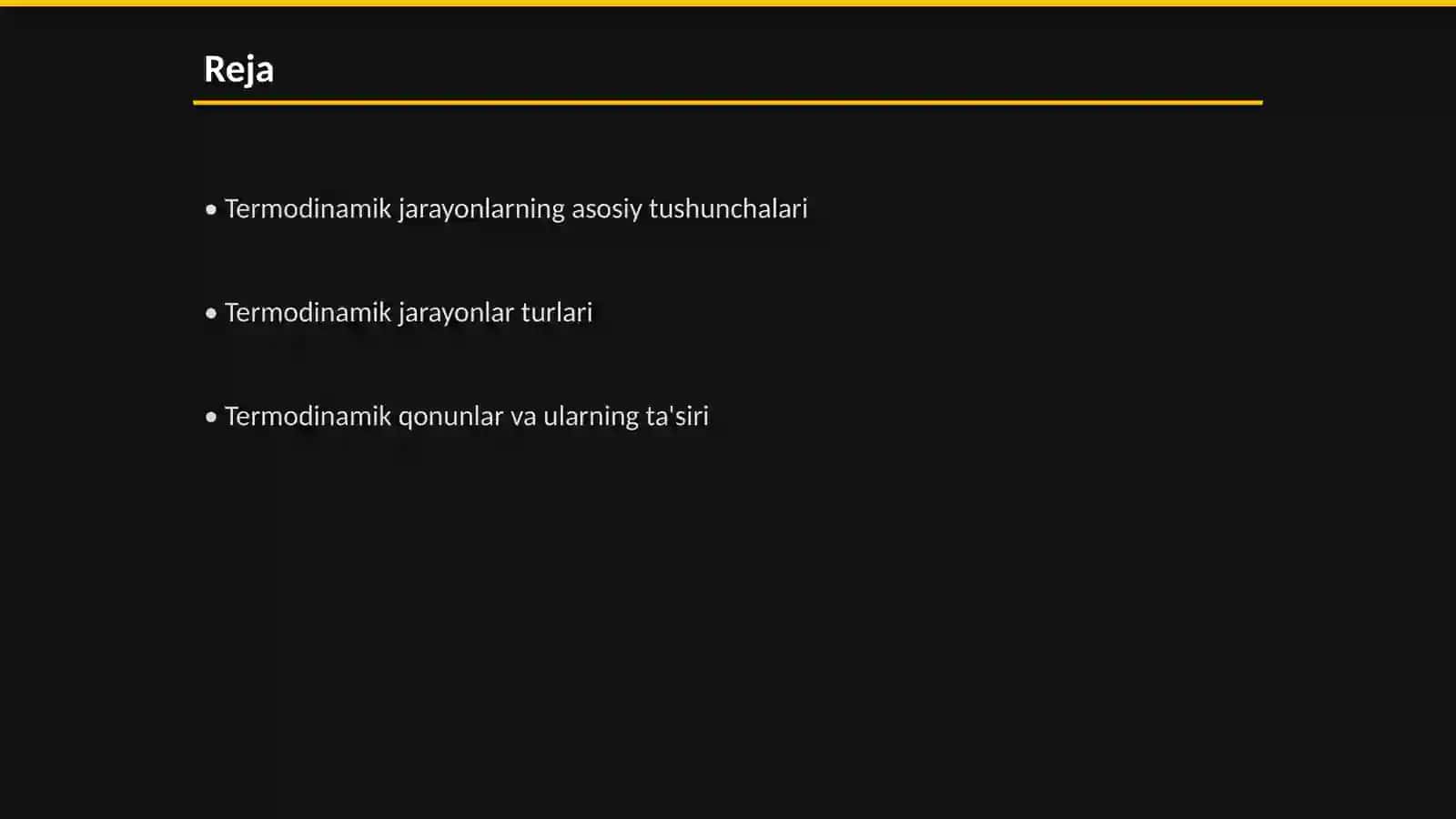 Termodinamik jarayonlar 2