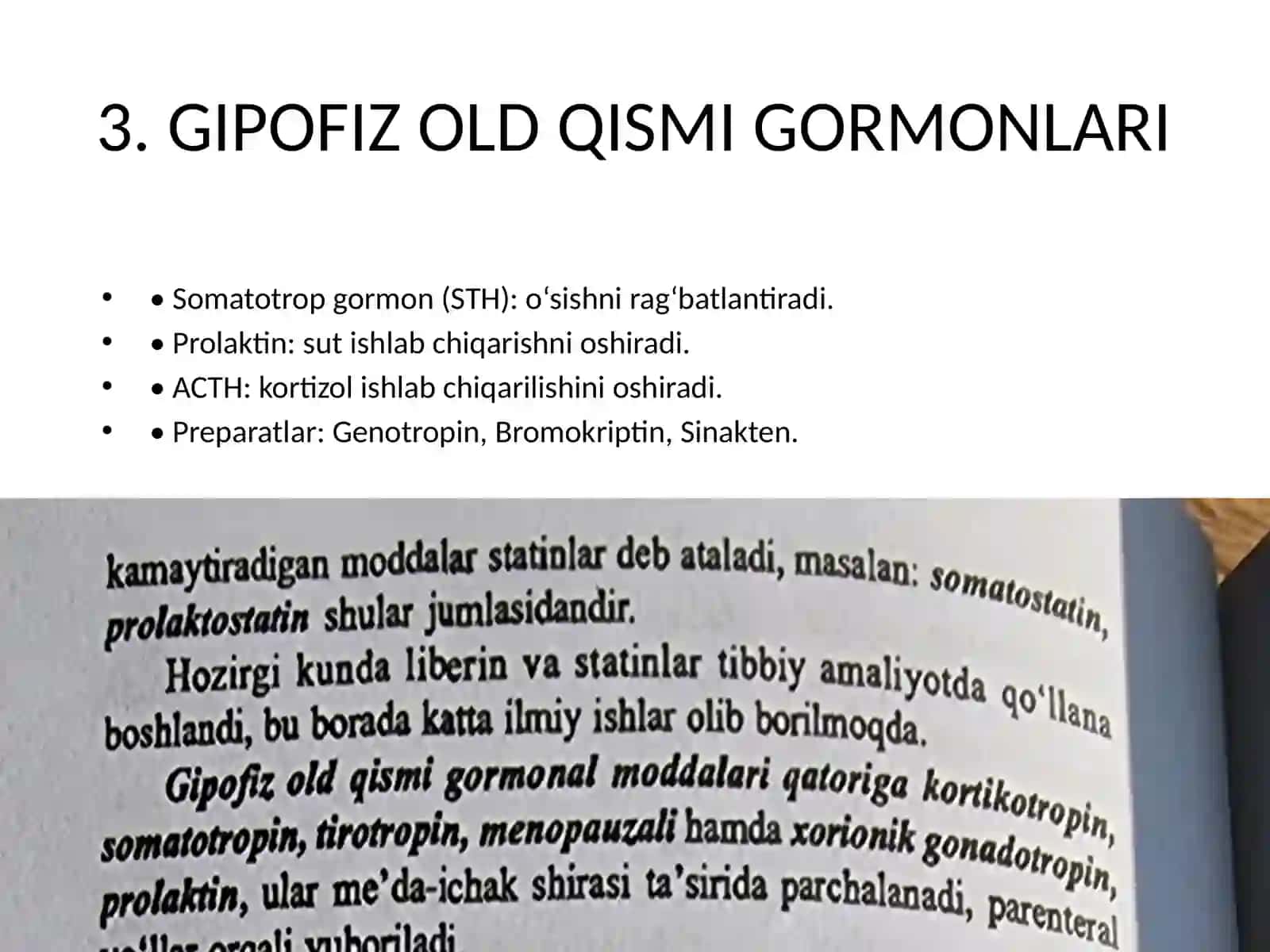 Gormonal moddalar haqida maʼlumot 2
