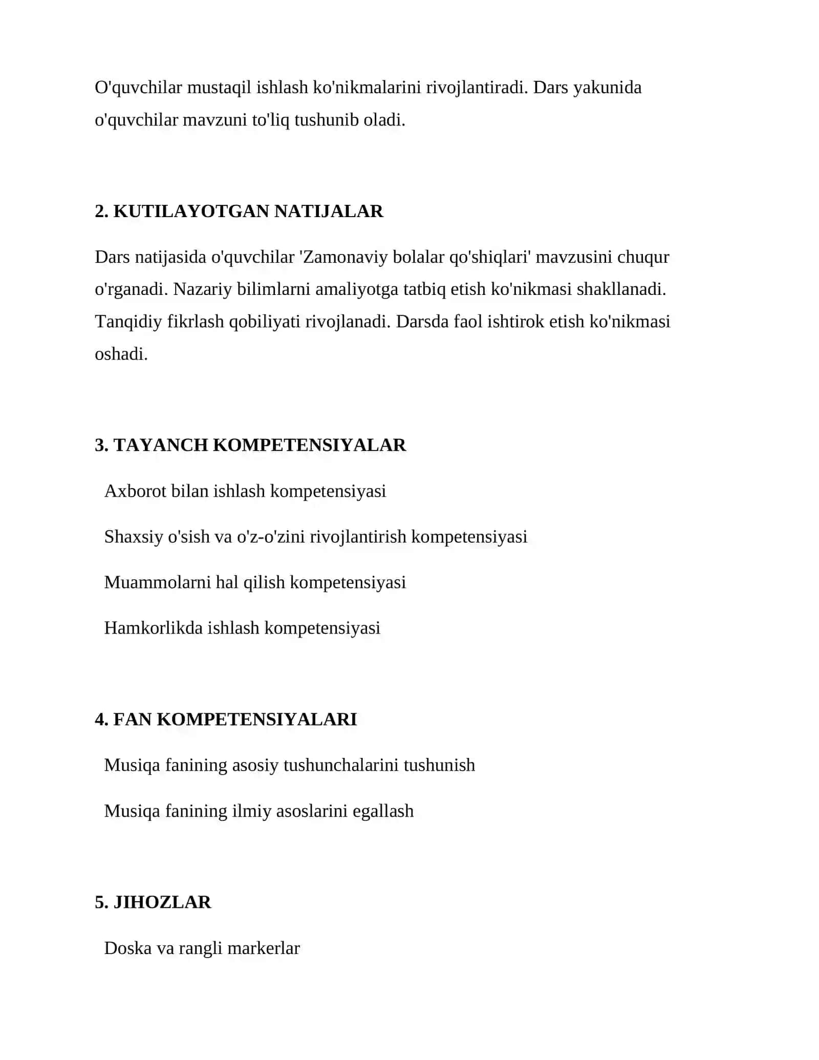 Zamonaviy bolalar qo'shiqlari 2