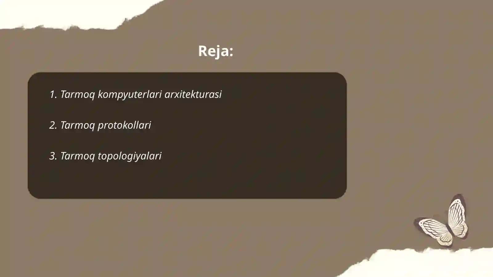 Tarmoq kompyuterlari 2