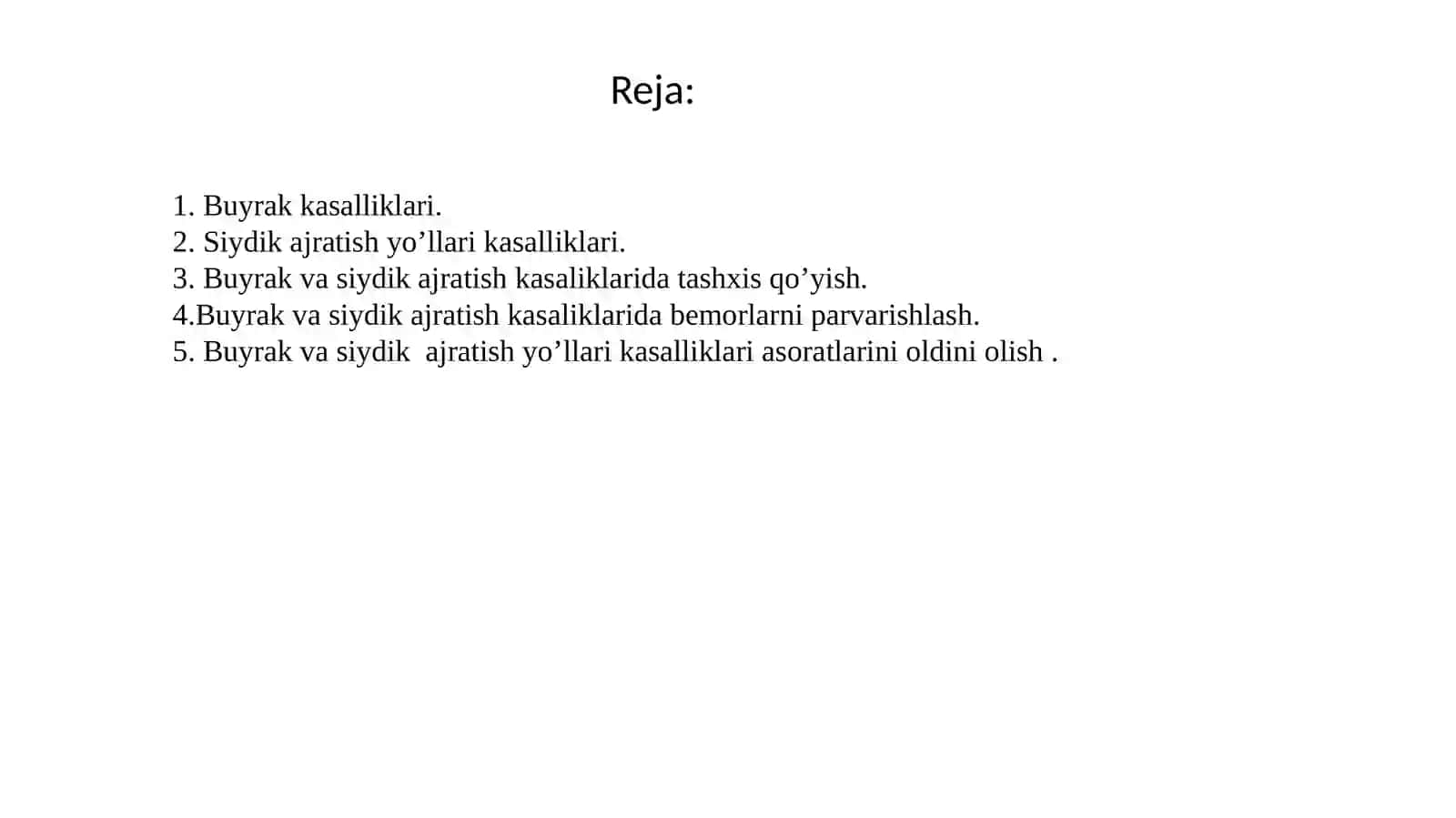 buyrak va siydik yo'li kasalliklari 2
