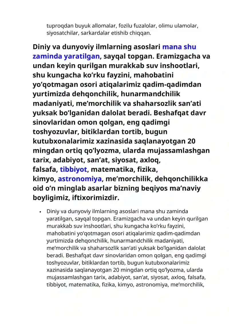 Tarixiy xotirasiz kelajak yo`q 2