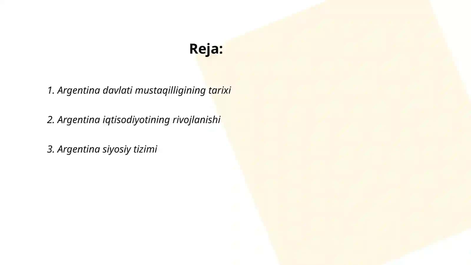 Argentina Davlati Mustaqilligining Tarixi 2