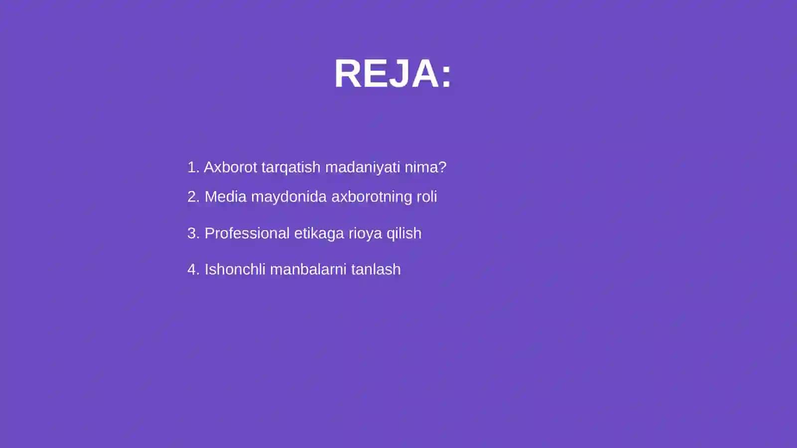 Axborot tarqatish madaniyati 2