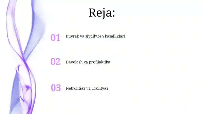 Buyrak va siydiktosh kasalliklari 2