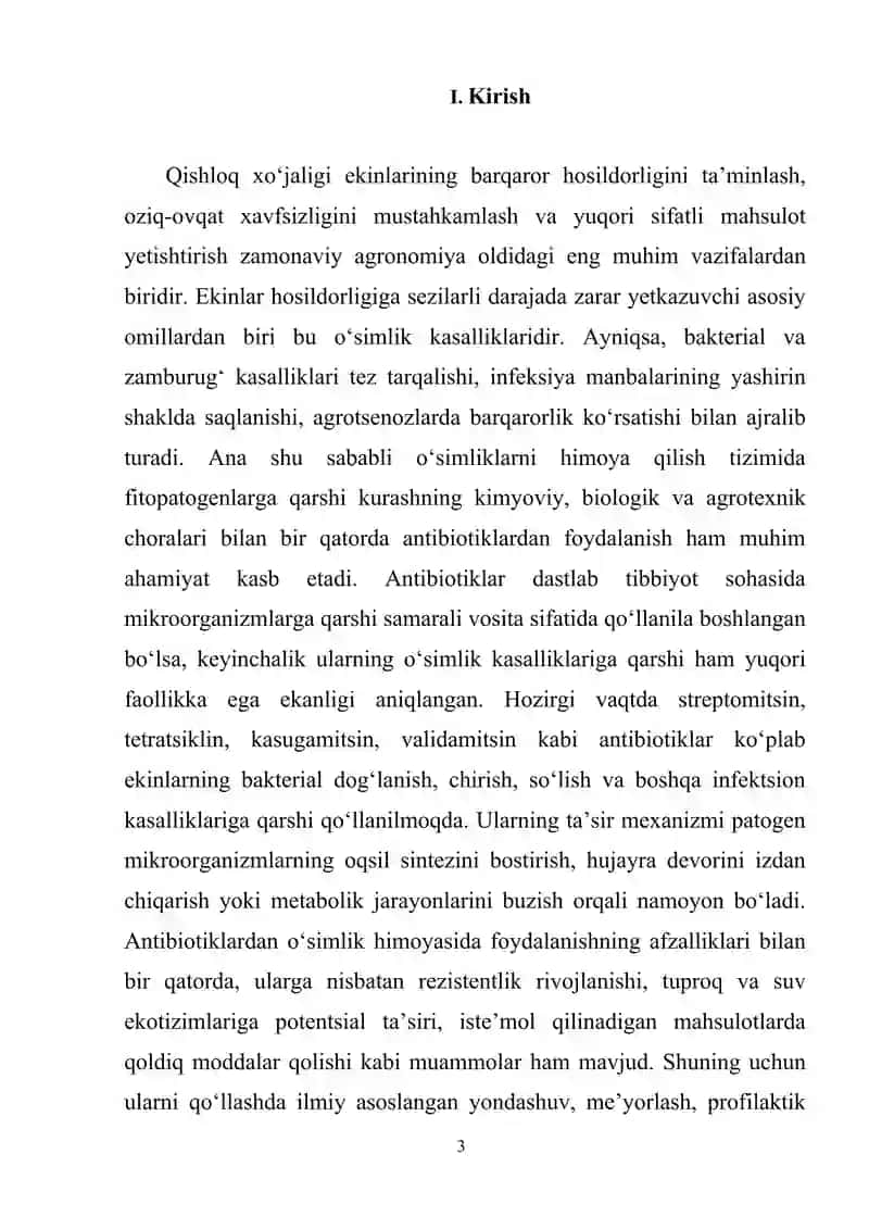 O'simlik kasalliklariga qarshi qo'llaniladigan antibiotiklar 3