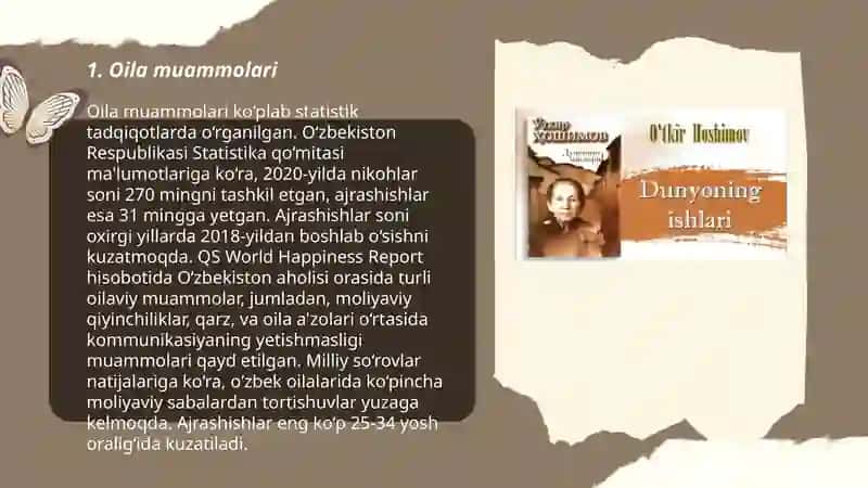"Dunyoning ishlari" asaridagi "Xiyonat" hikoyasi 3