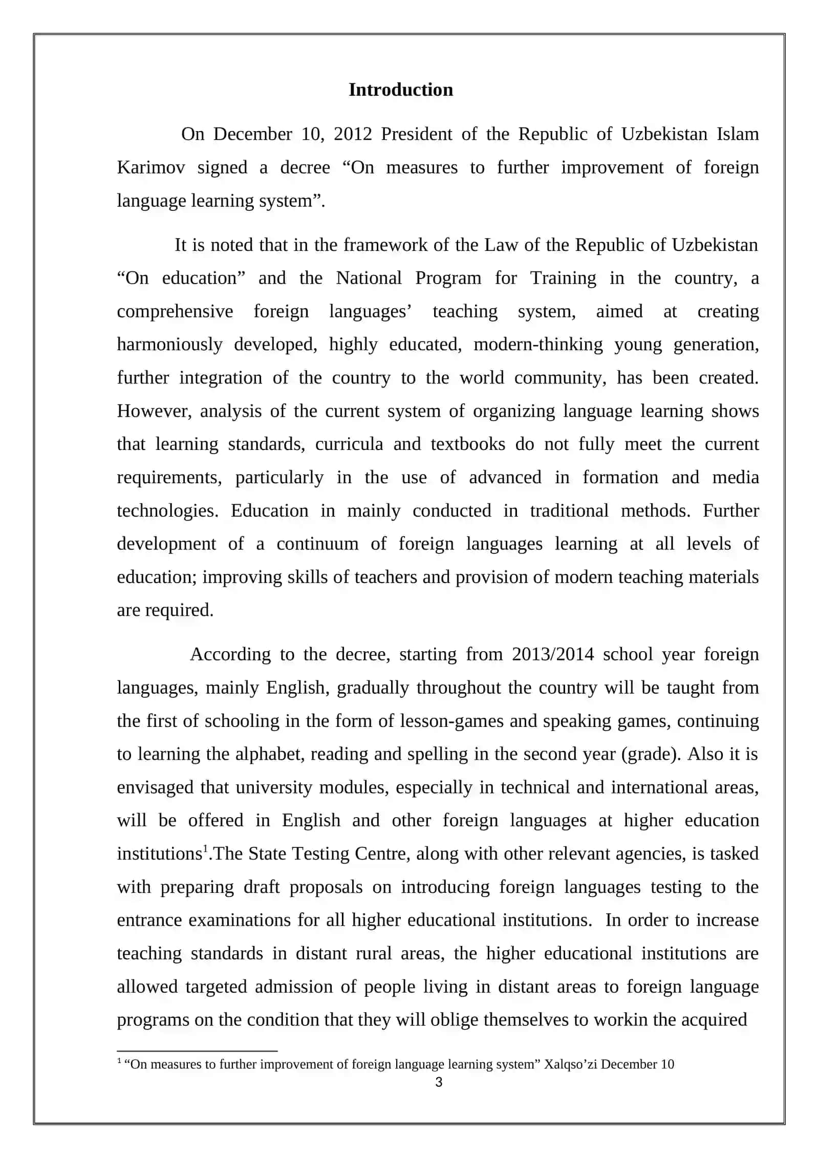 Civic education topics at the English lessons 3
