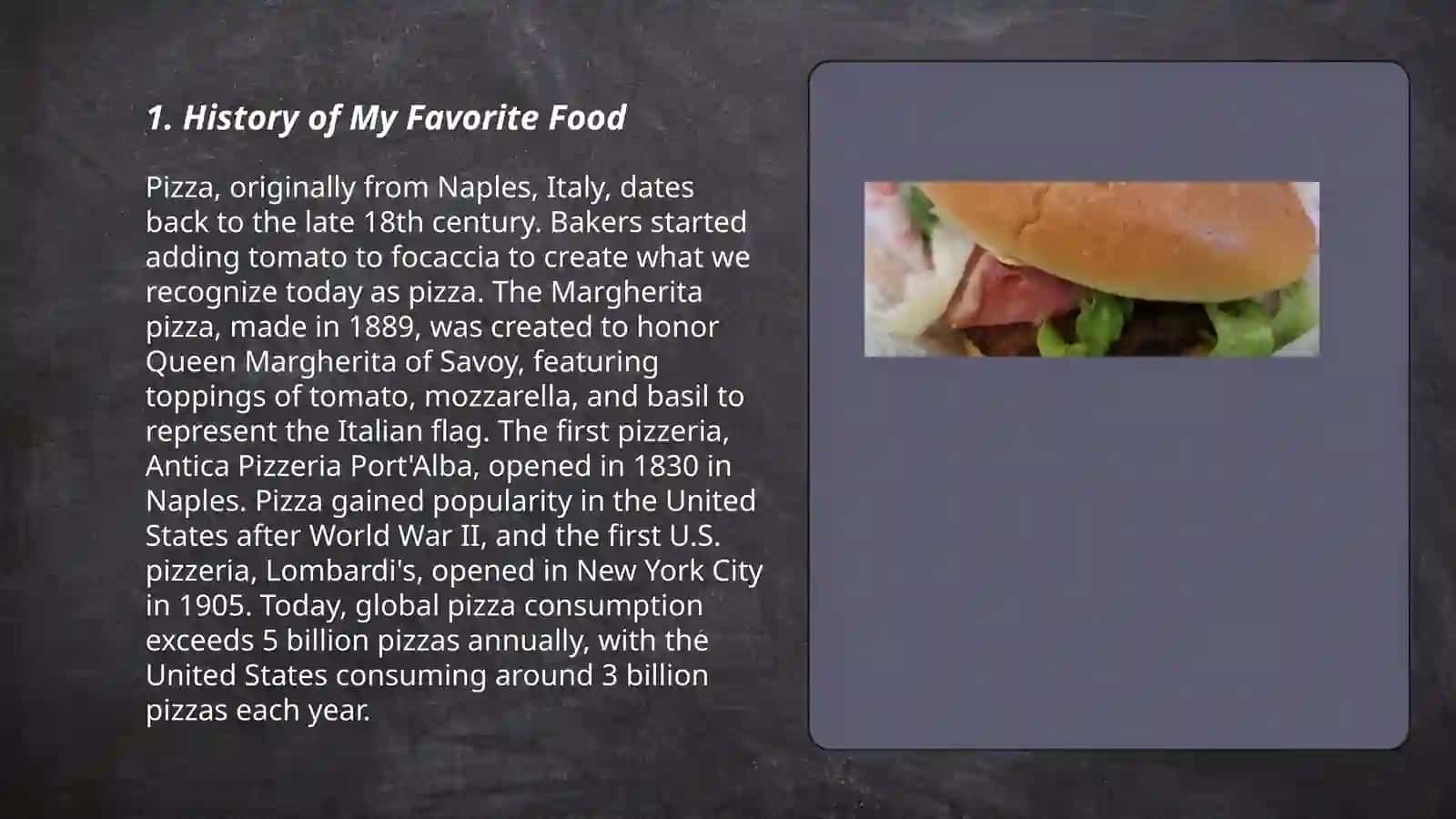 My Favorite Food 3