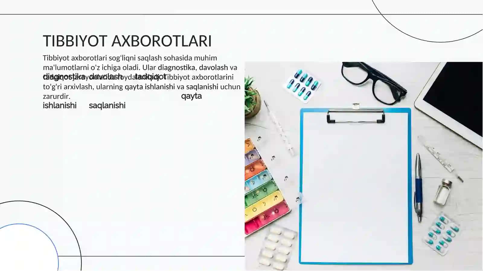 Tibbiyot Axborotlarini Arxivlash: Zamonaviy Usullar va Yondashuvlar 3