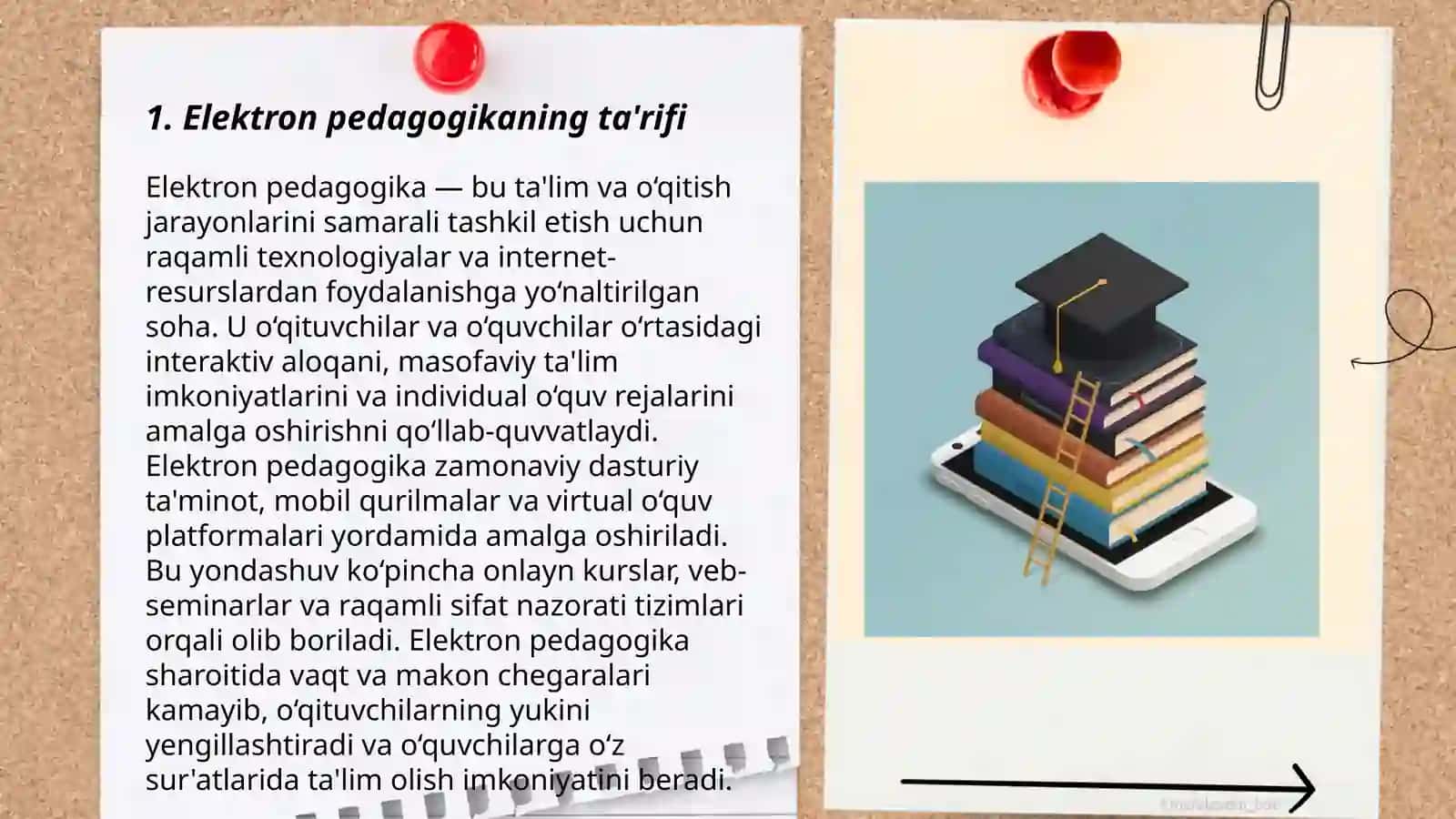 Elektron pedagogika va uning oʻziga xos xususiyatlar 3
