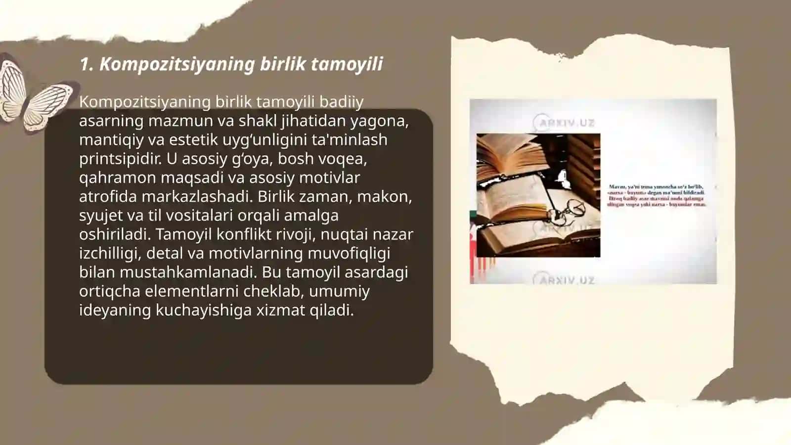 Badiiy asarda kompozitsion tamoyillar 3