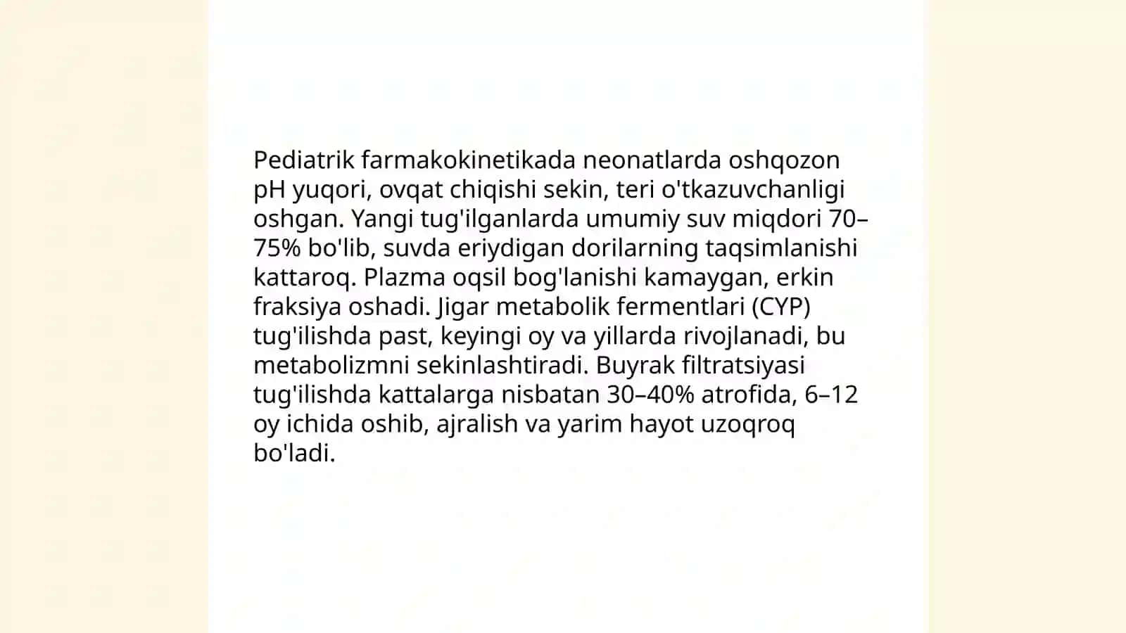 Biologik faol va dorivor moddalarning bola organizmiga ta'siri 3
