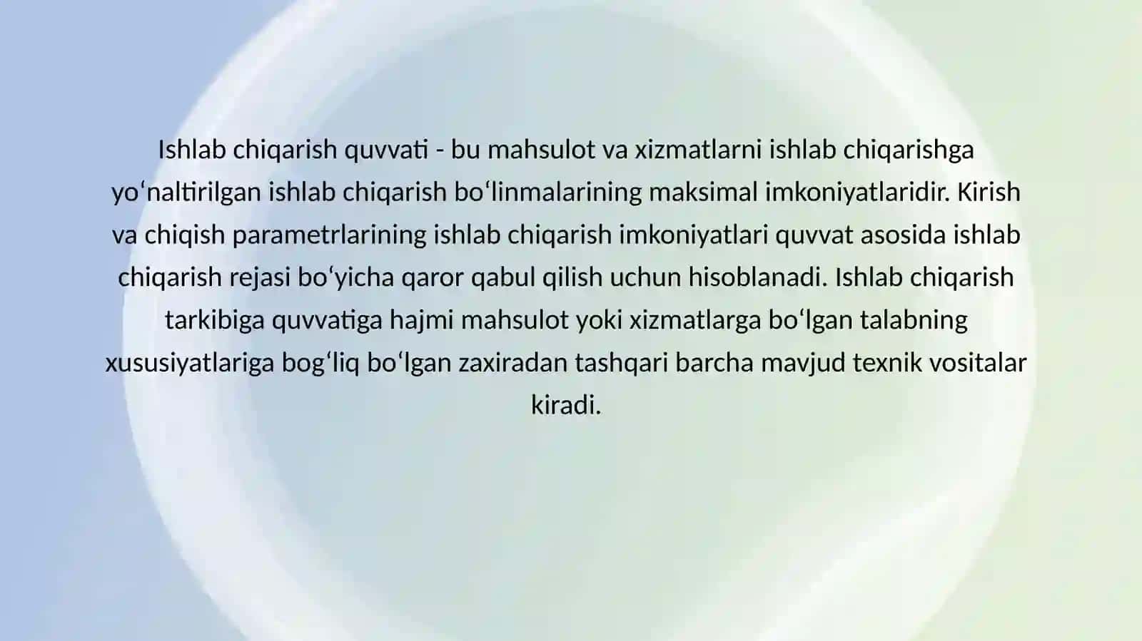 KORXONA QUVVATINI BOSHQARISH 3
