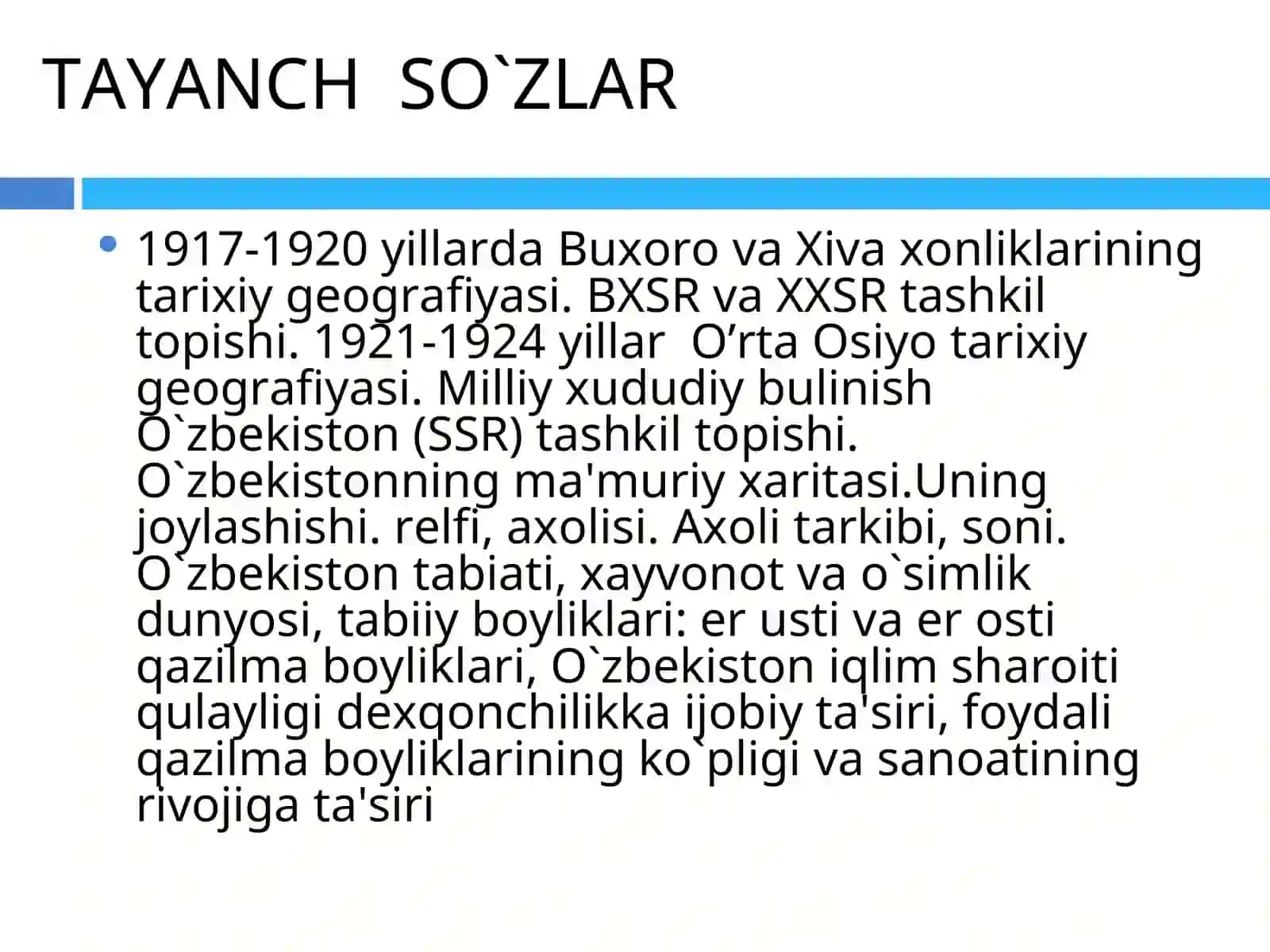 1917-1924 YILLARDA O’RTA OSIYONING TARIXIY GEOGRAFIYASI 3