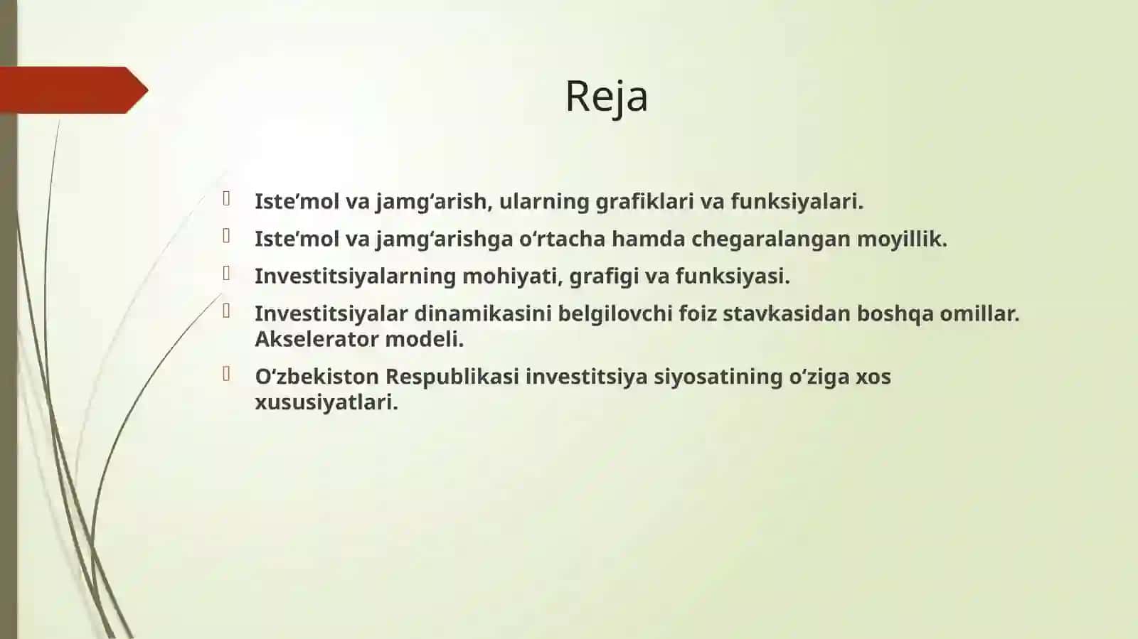 Iste’mol va jamg'arishning grafiklari va funksiyalari 3