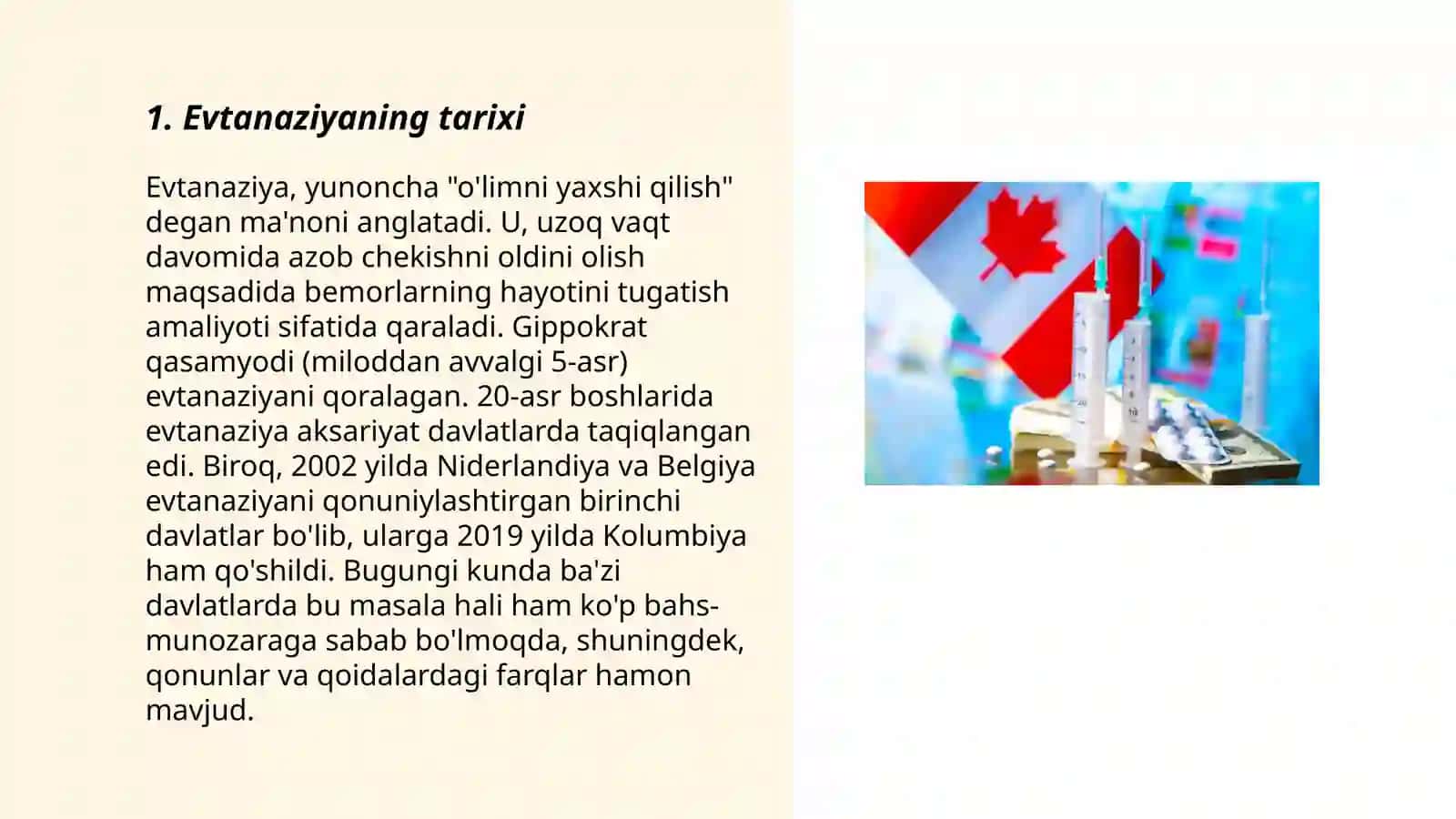 Evtanaziya muommolari 3