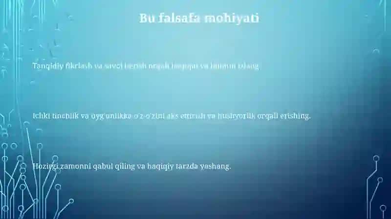 Ong falsafasi 3