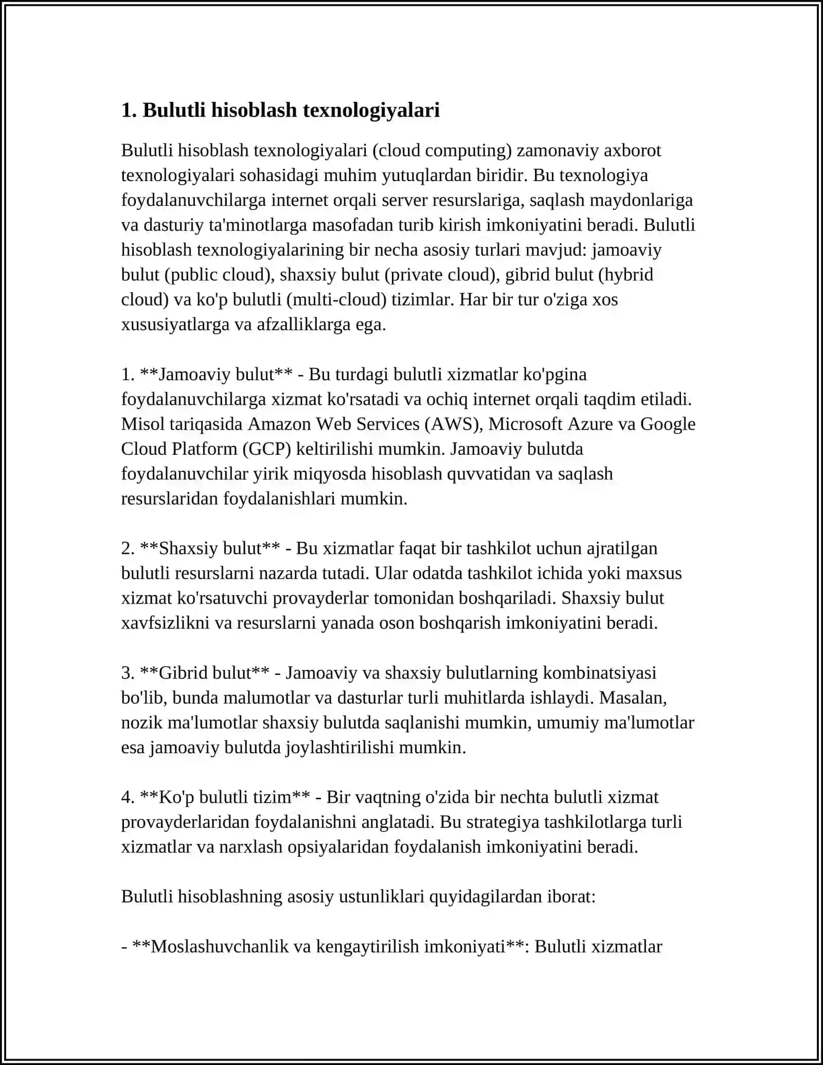 RAQAMLI IQTISODIYOTNING ASOSIY TEXNOLOGIYALARI 3
