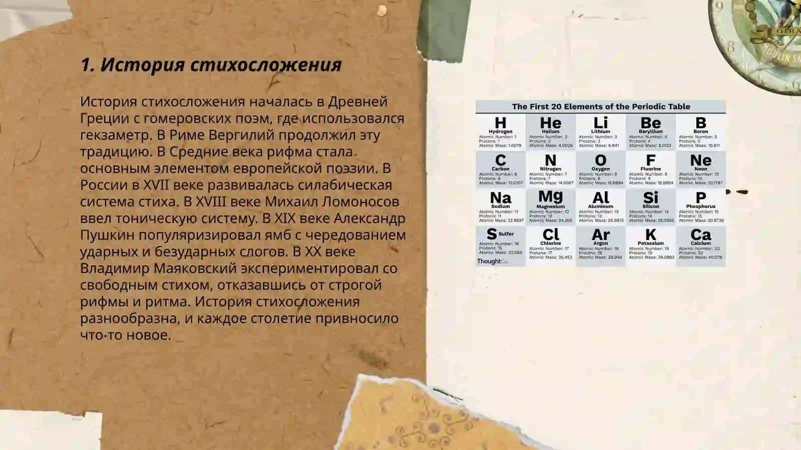 Элементы стиховедения 3
