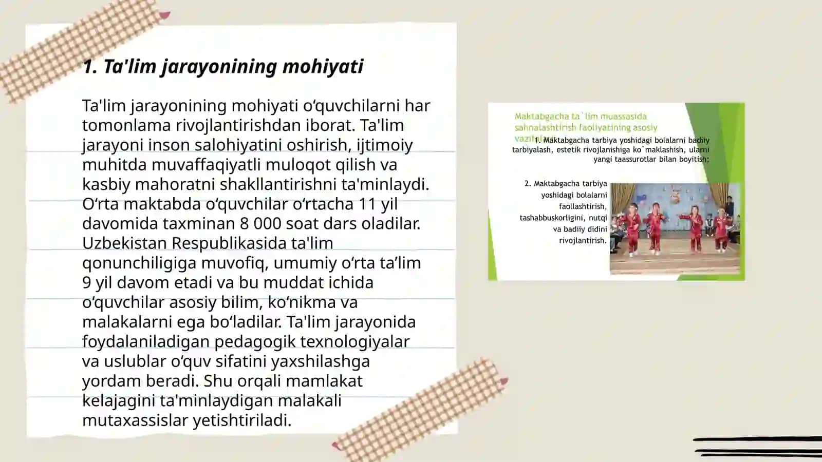 Ta'lim jarayonining mohiyati 3