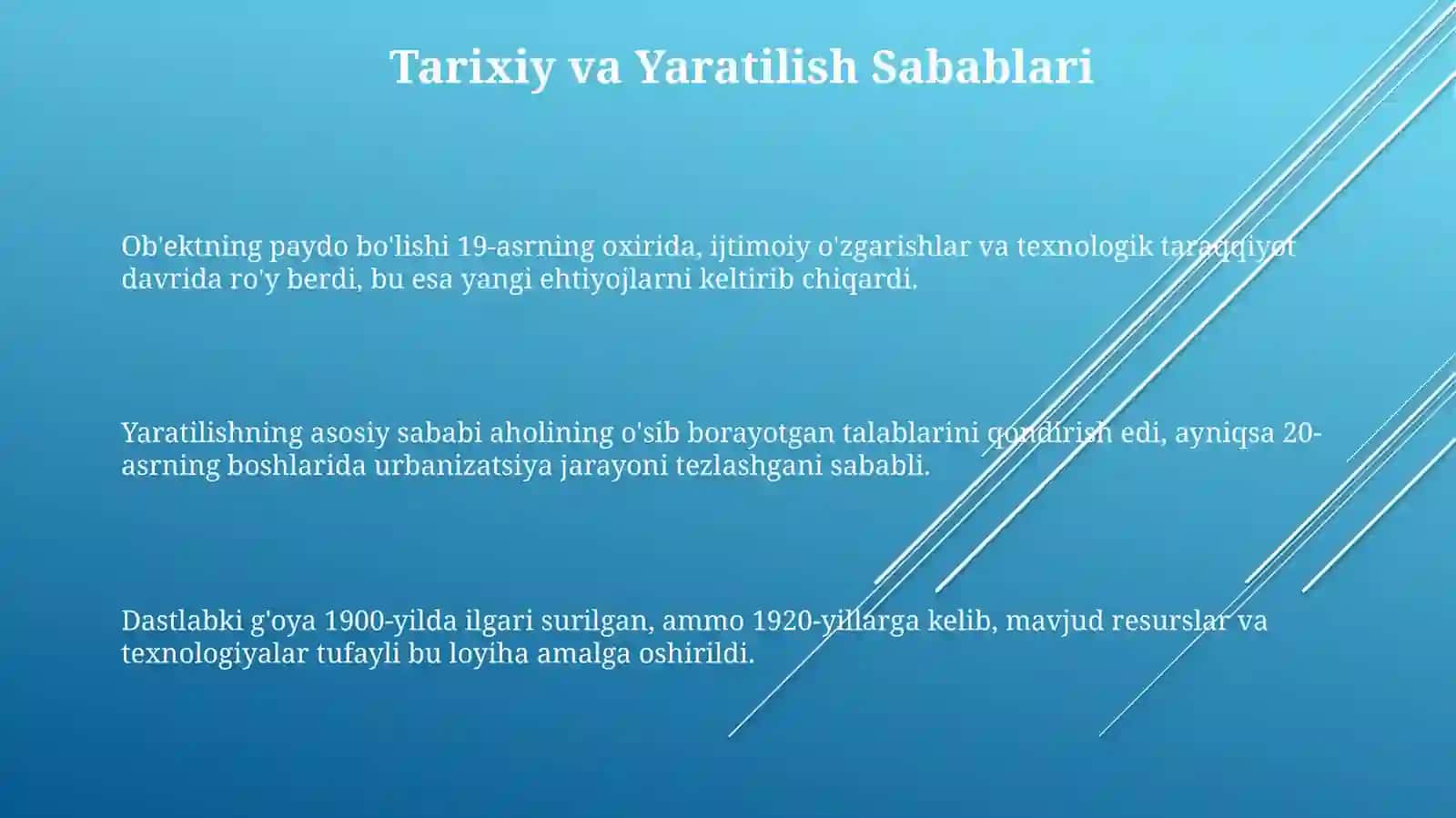 Yaratilib bo'indimi 3