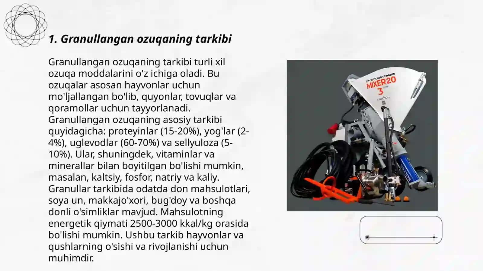Granullangan omixta yemlar 3