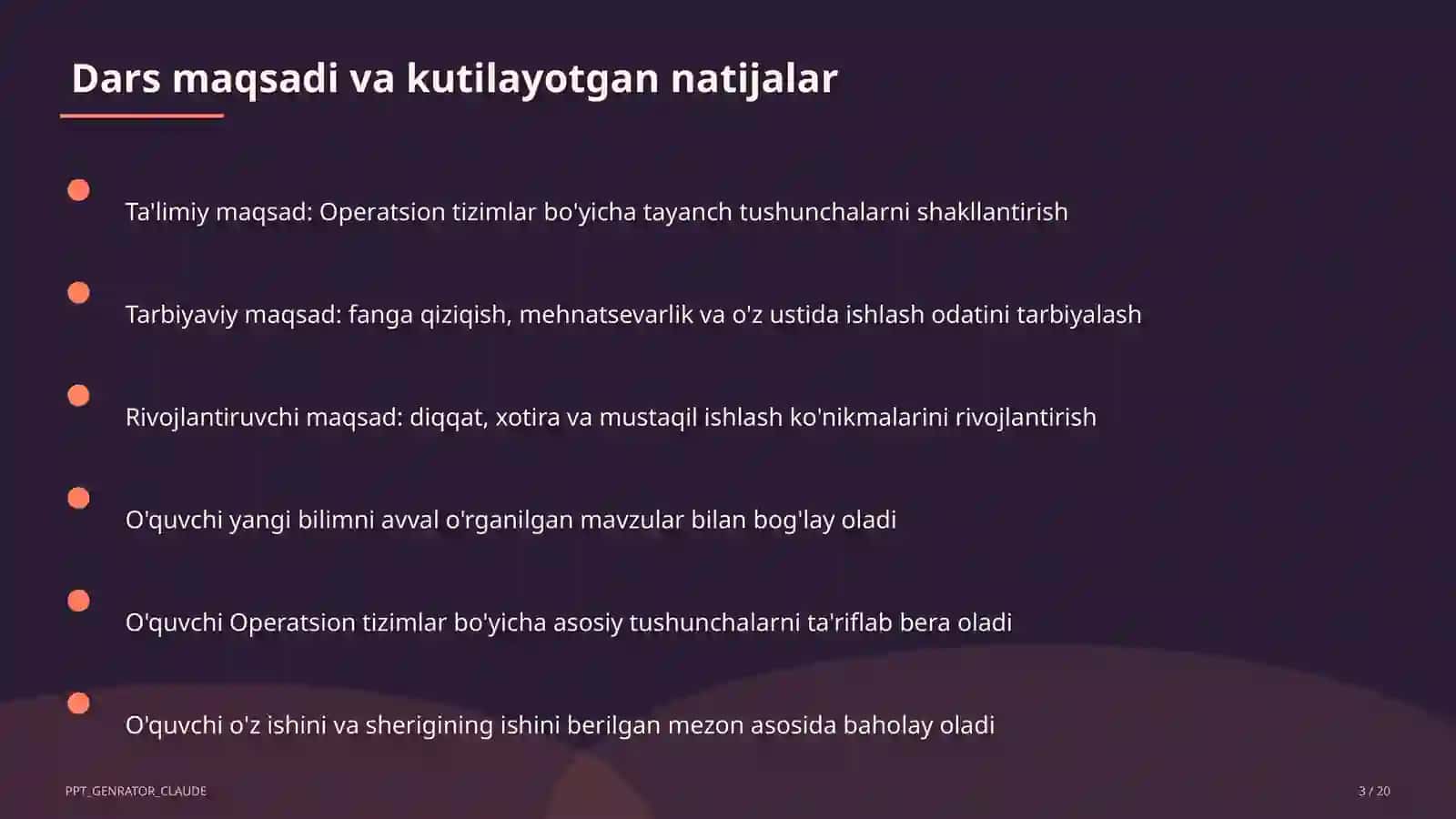Operatsion tizimlar (6-sinf) 3