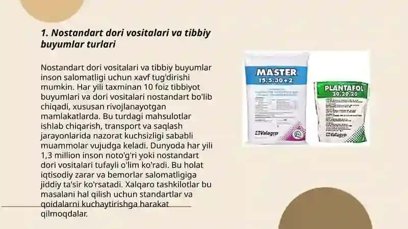 Nostandart dori vositalari va tibbiy buyumlarni yo'q qilish tartibi 3
