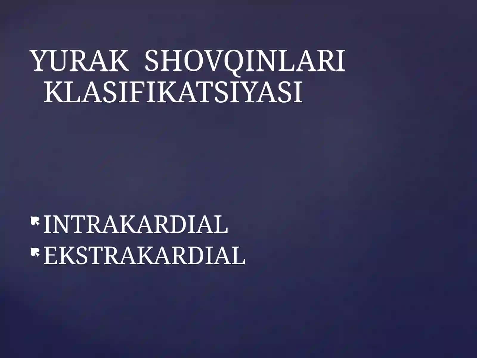 YURAK SHOVQINLARI 3