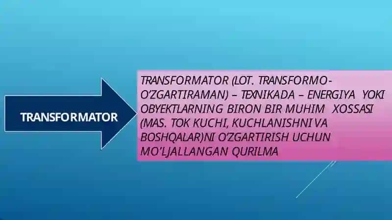 TRANSFORMATORLAR 3