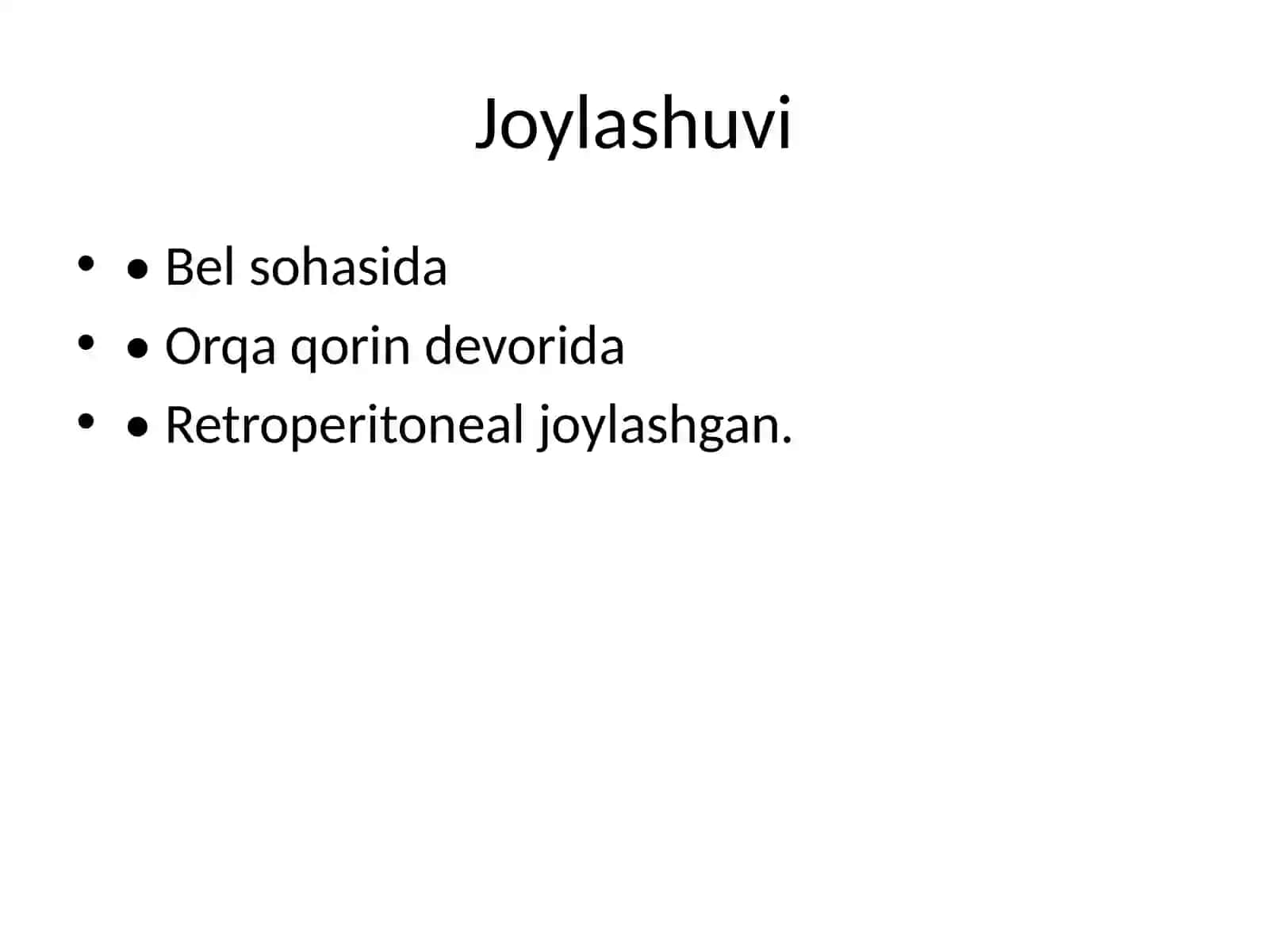 Buyraklarning Topografik Anatomiyasi 3