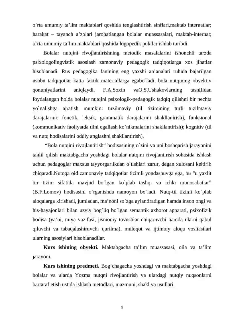 BOG‘LANGAN NUTQNI RIVOJLANTIRISH METODIKASI 3
