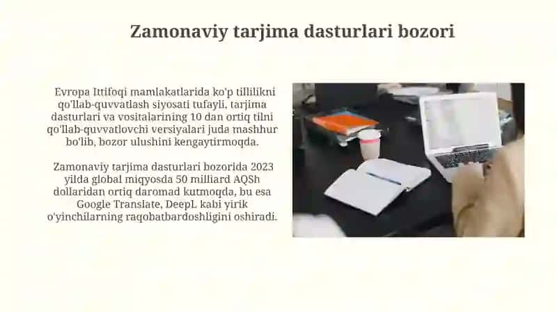 Zamonaviy tarjima dasturlari va vositalari 3