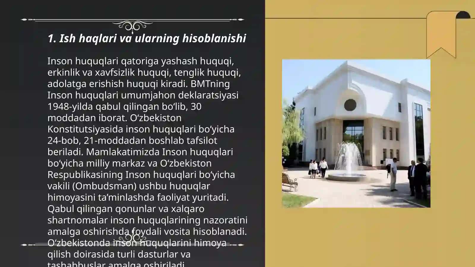 Ish haqi va mehnat munosabatlari 3