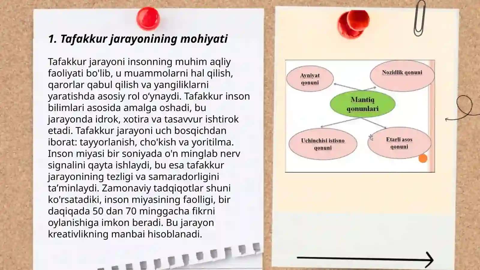 Tafakkur jarayoni 3