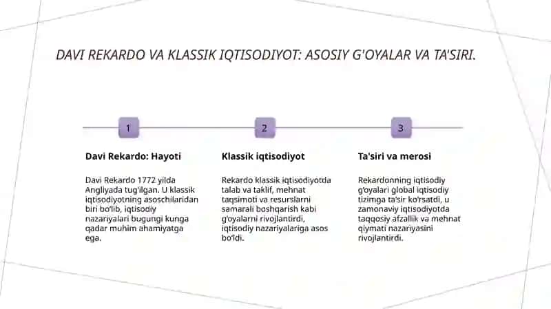 Davi Rekardo va uning iqtisodiy ta'limoti 3