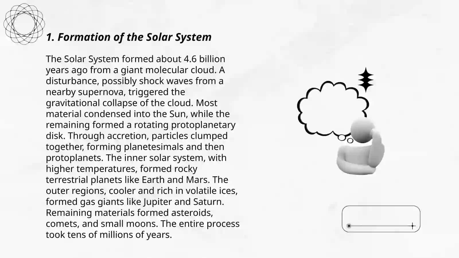 Formation of the Solar System 3