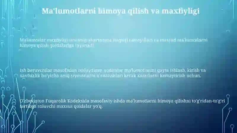 Masofaviy Ish Shartnomalari 3
