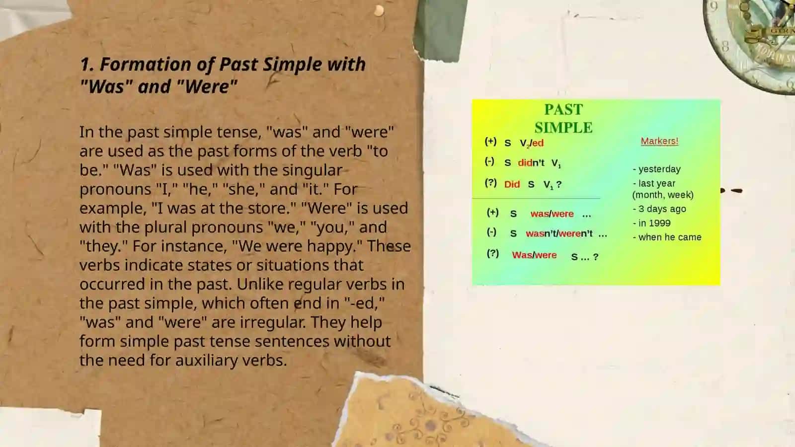 Past simple (Was |were-Had) 3