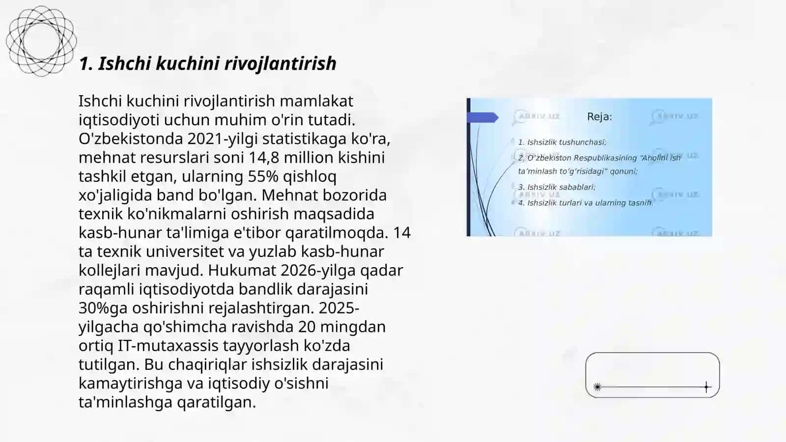 Ishchi kuchi va ishsizlik 3