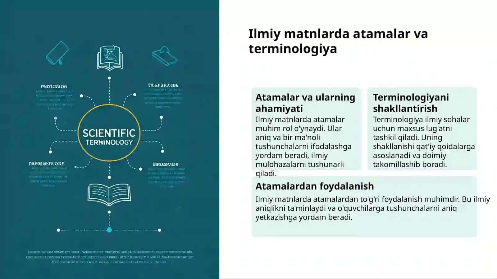 Ilmiy uslub: asosiy xususiyatlar 3